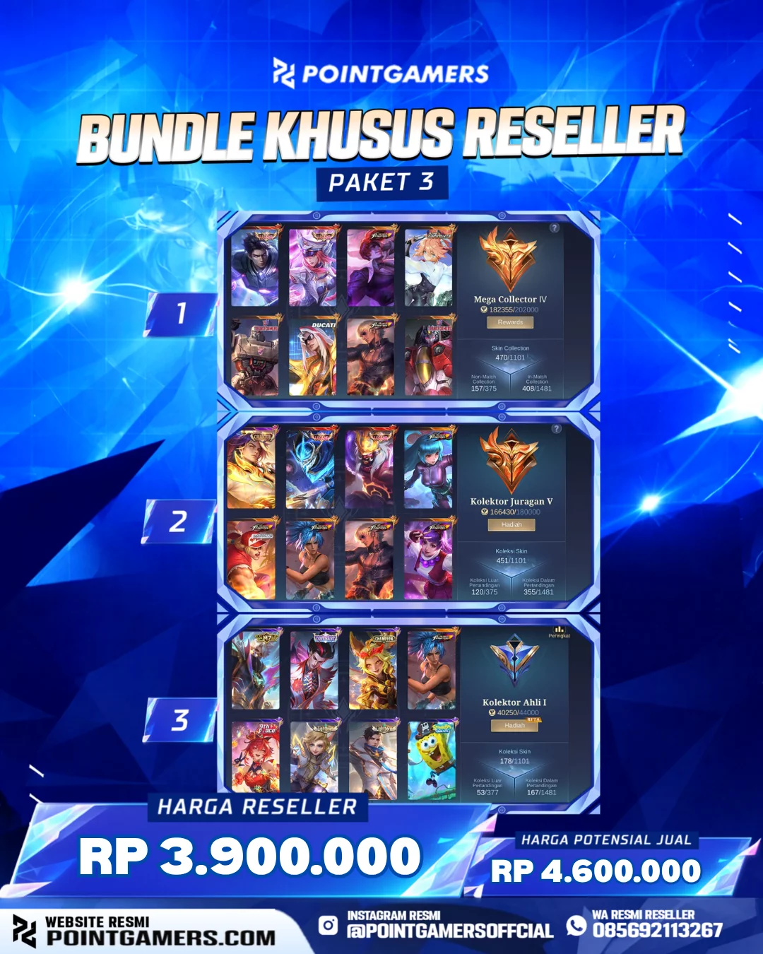 MLR019 - BUNDLE ML BUDGET GEDE