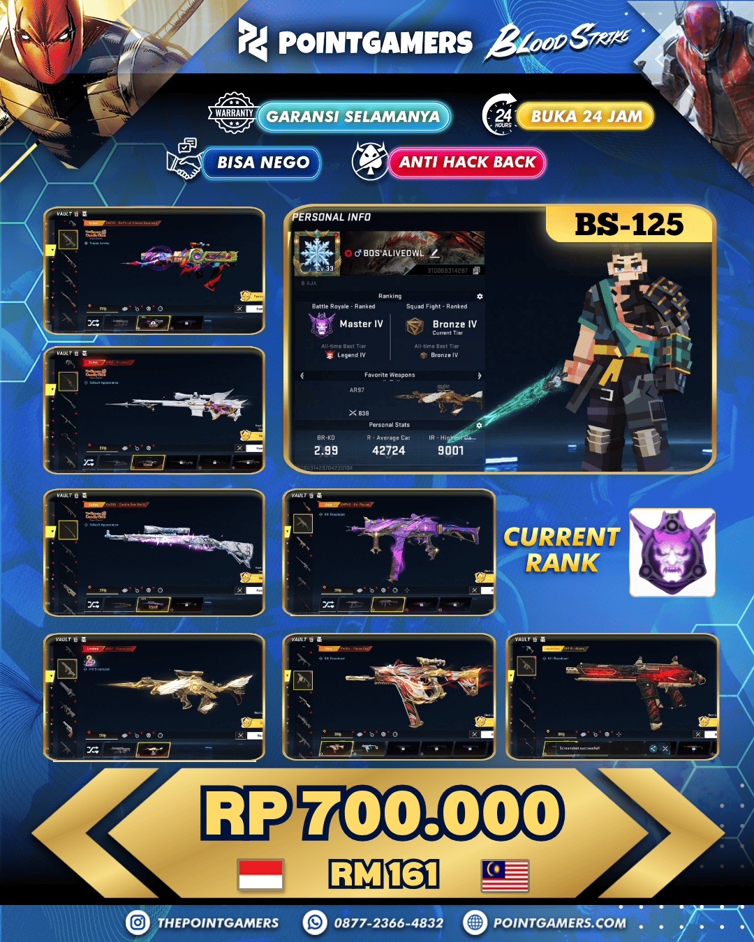 BS-125 - ULTRA SWORD - VOIDEDGE, COLLAB M700 - ELIZABETH