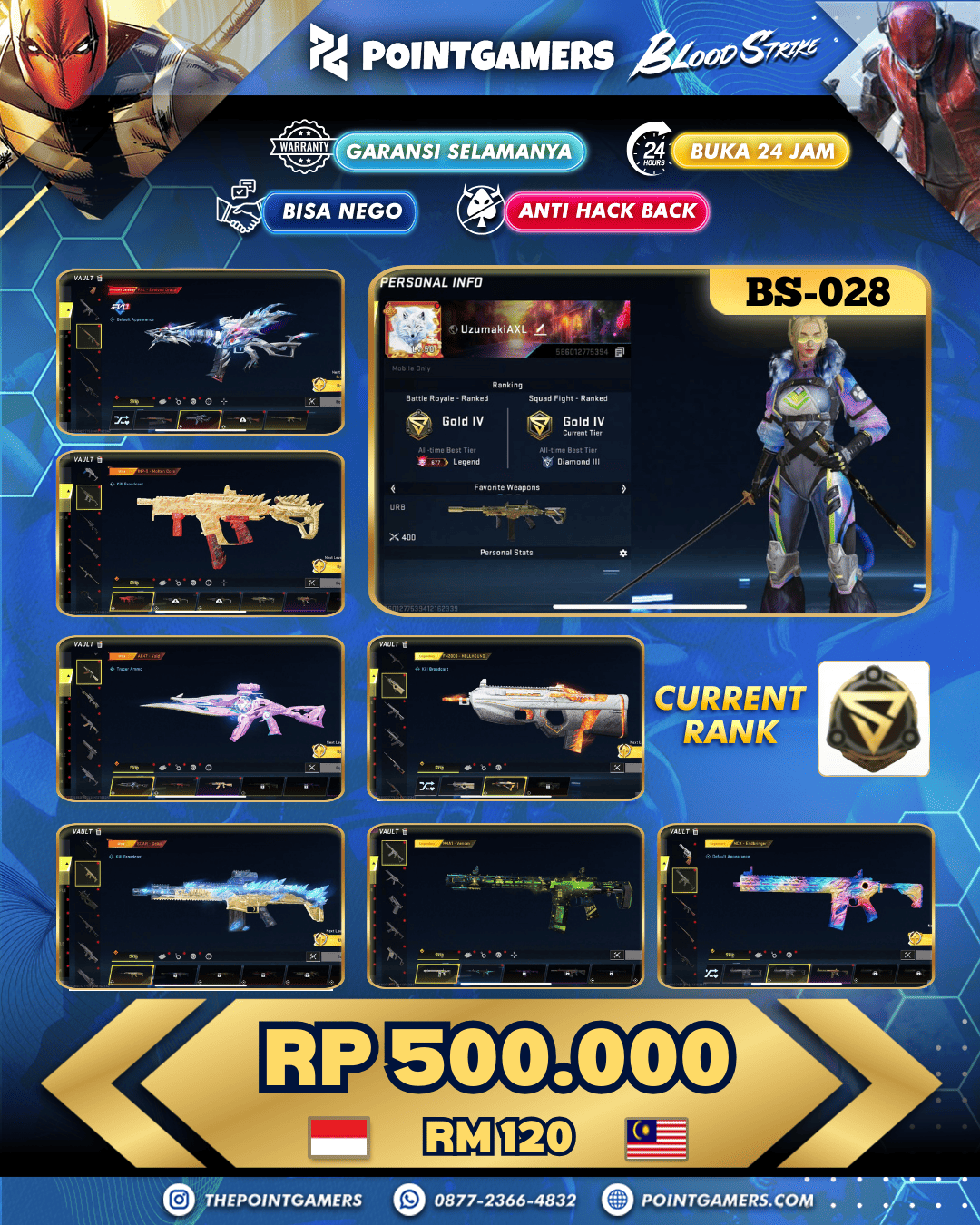 BS-028 - FAL - EVOLVED DRACO, AK47 - VOID LVL 4