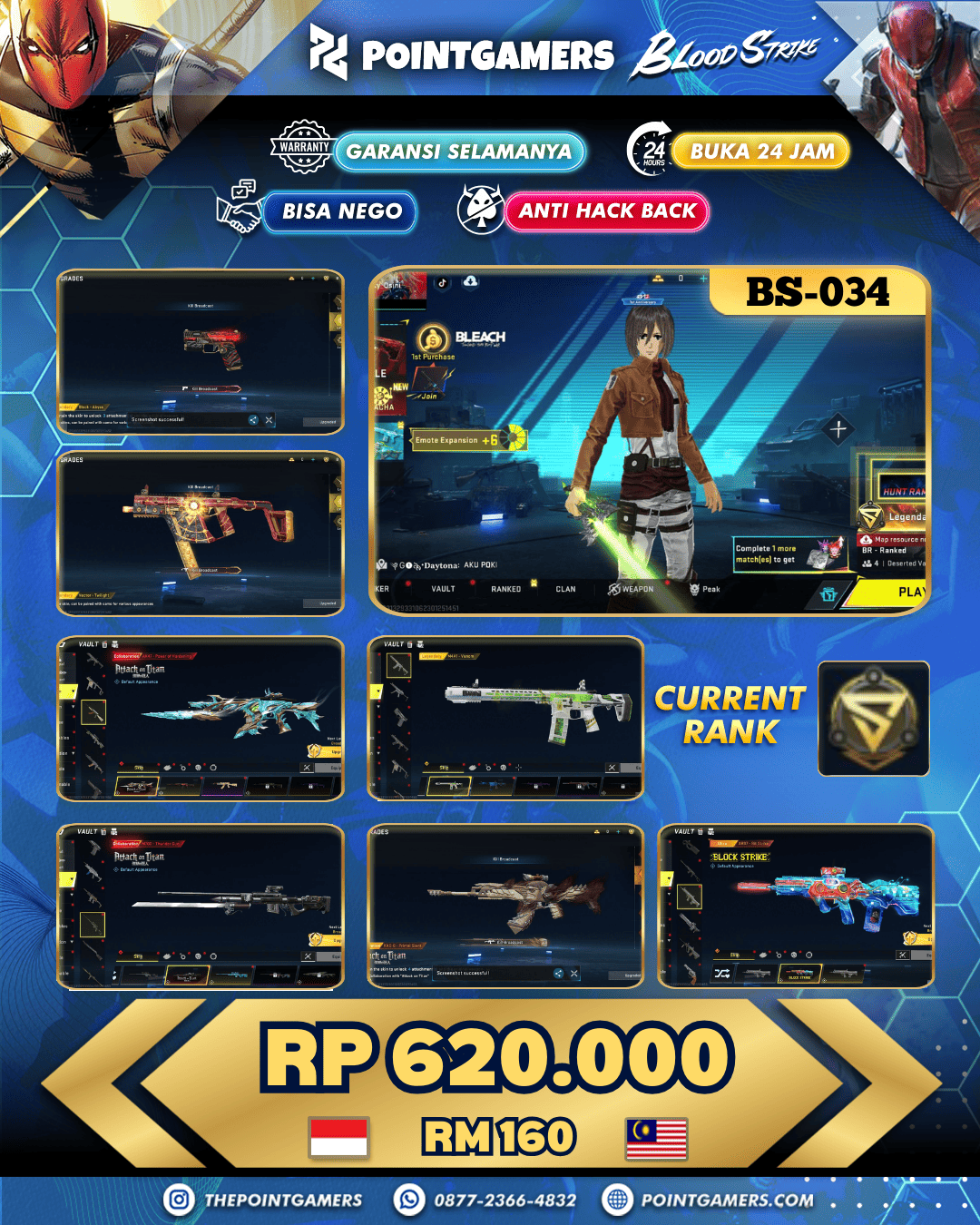 BS-034 - AK47 - POWER OF HARDENING, M700 - THUNDER GUN