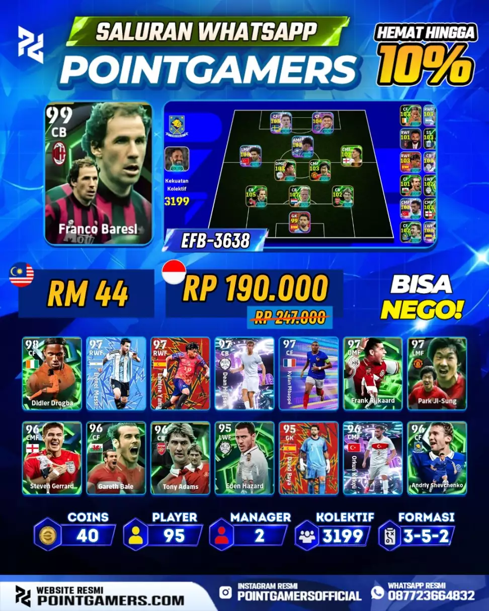 EFB-3638 - FRANCO BARESI 99
