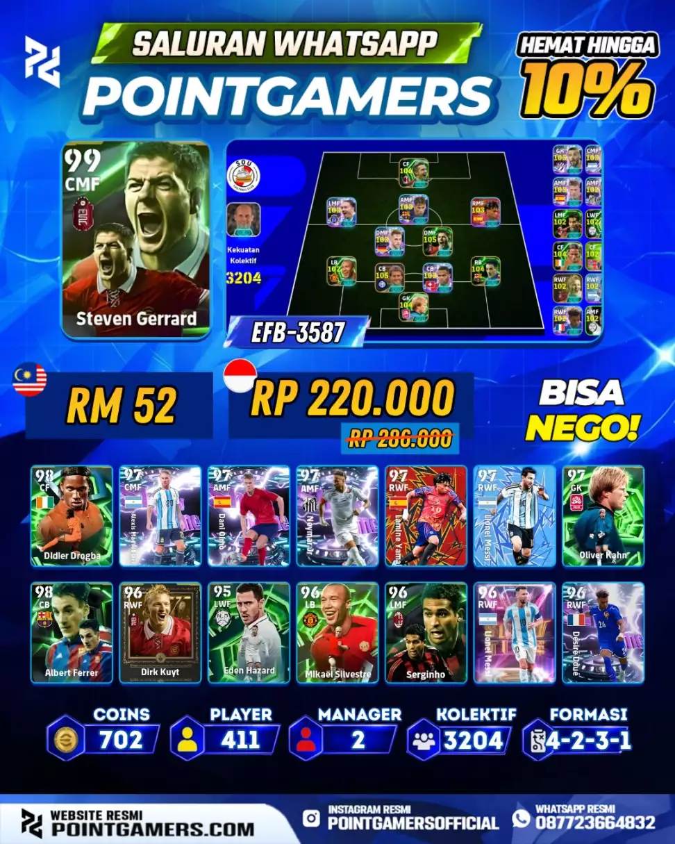EFB-3587 - STEVEN GERRARD 99