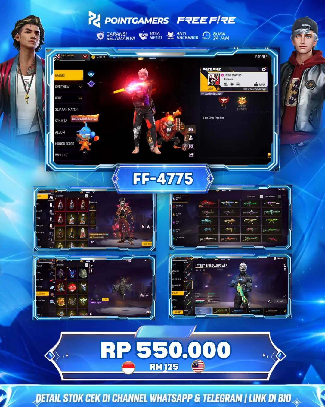 MAX 1, SG 2 TEROMPET ,  MAMBA 1
