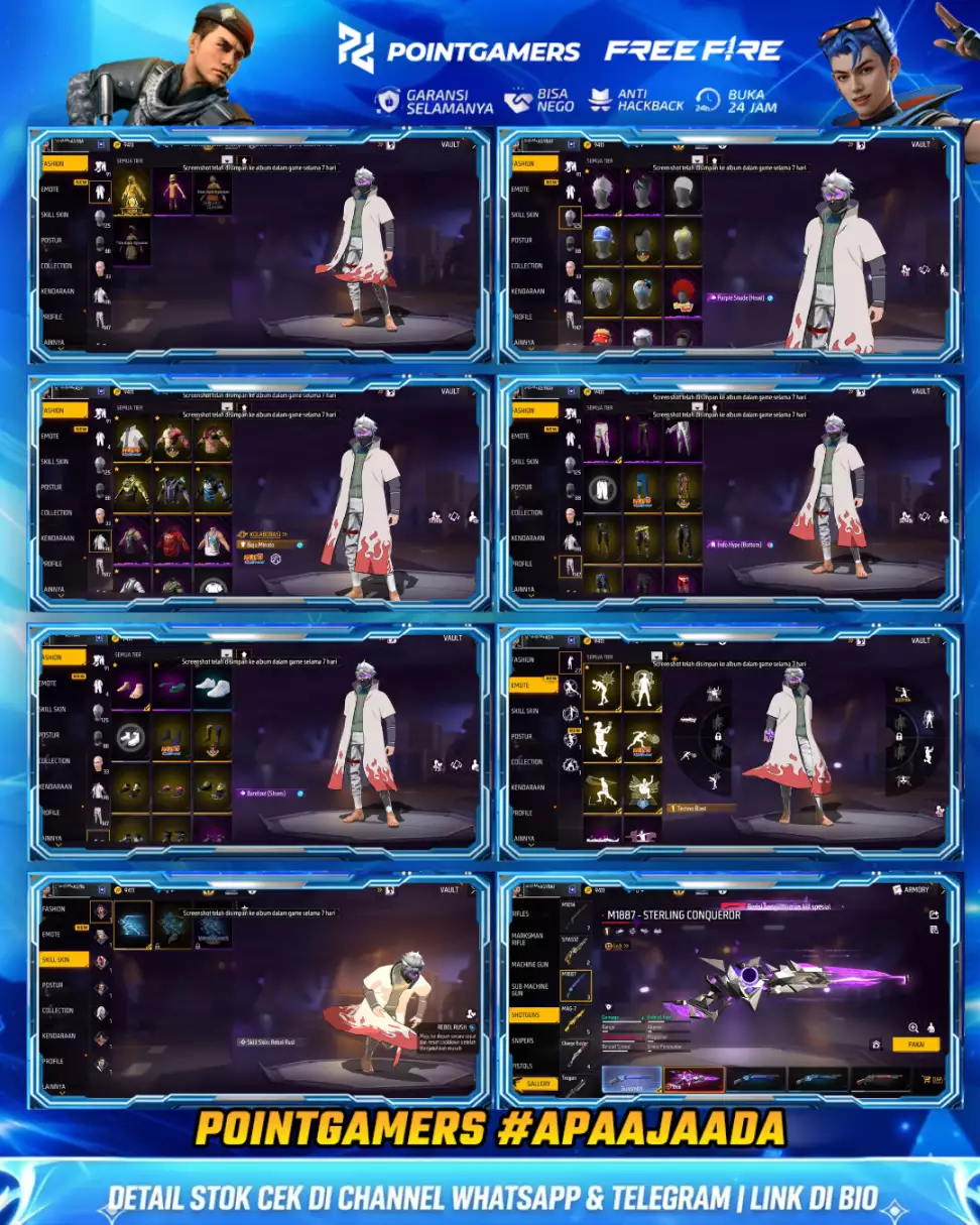 EVO 1 : OTW MAX 1, SG 2 : EVO LV 6 1