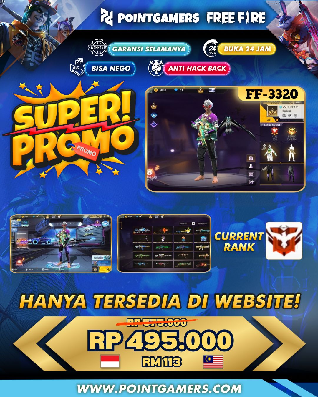 FF-3320 - PROMO MAX 1, SG 2 TROMPET