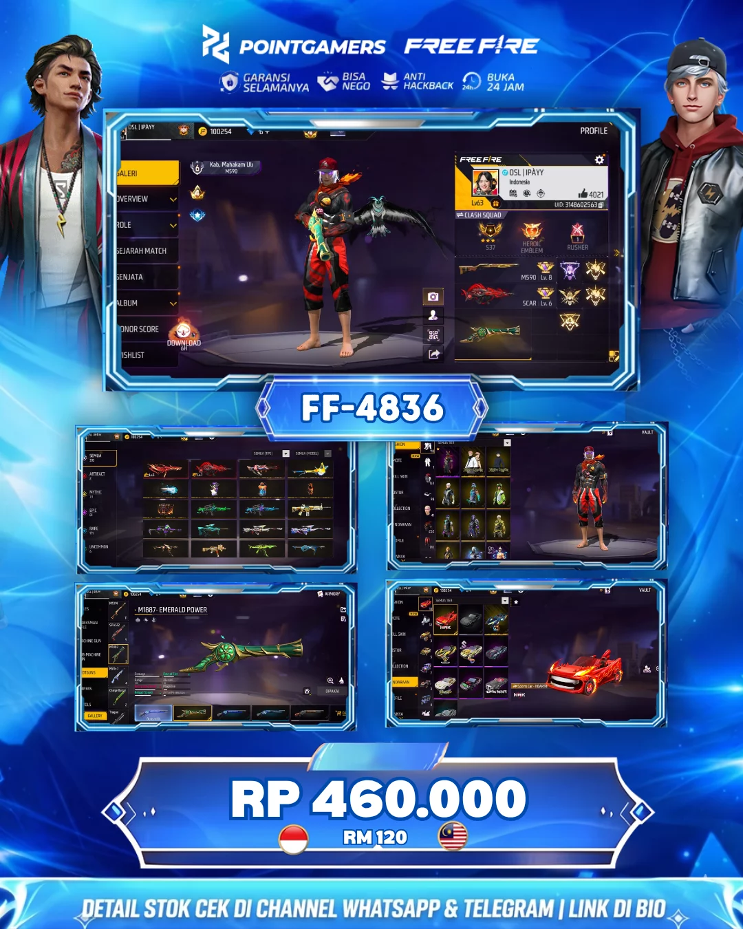 EVO 2 MAX 1, SG 2 TEROMPET 1