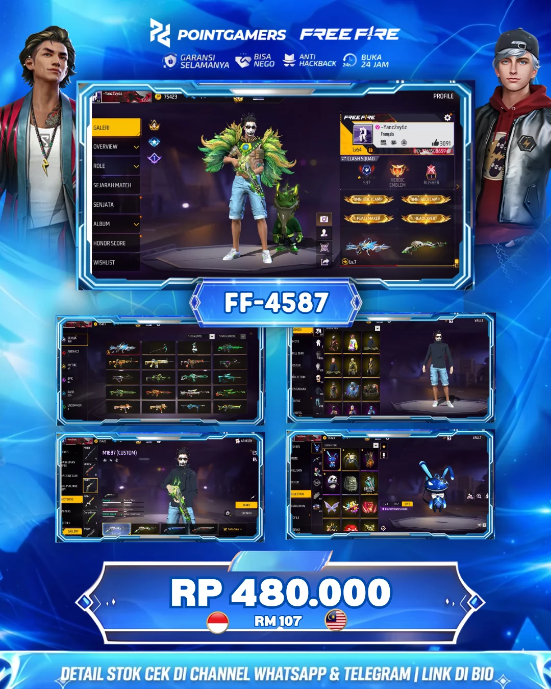 EVO MAX 1, SG 2 LUMUT 1