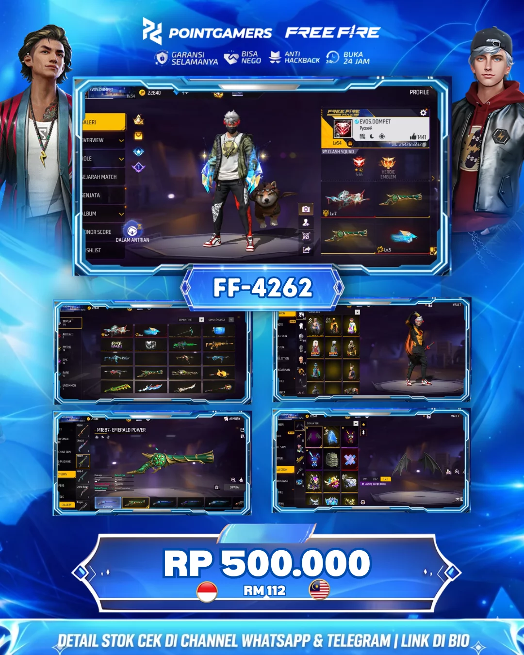 ADA 2 MAX 2 TINJU & FAMAS, SG2 : TROMPET, BUNNY, MAMBA, PELURU SUCI 1