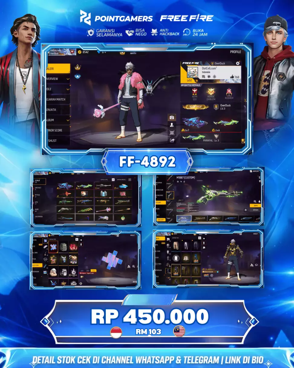SG 2  LUMUT TEROMPET MAMBA, EVO 4 MAX 2 TW 3 1