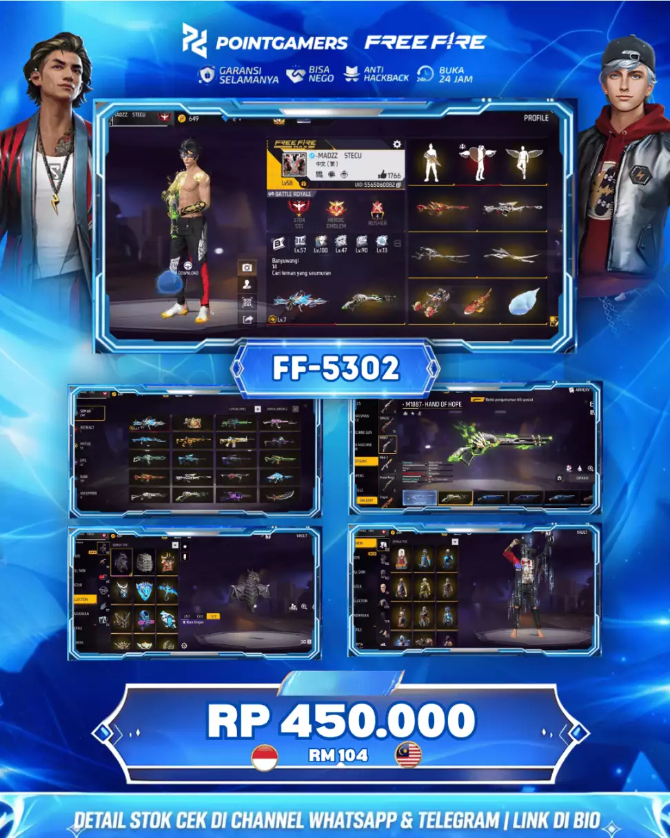 BUNDLE FF PREMIUM 4