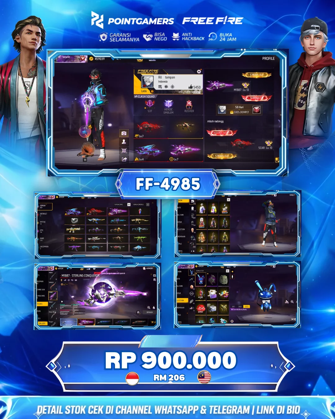 EVO ADA 3 MAX 2, SG2 : 3 RASA EVO MAMBA BUNNY 1