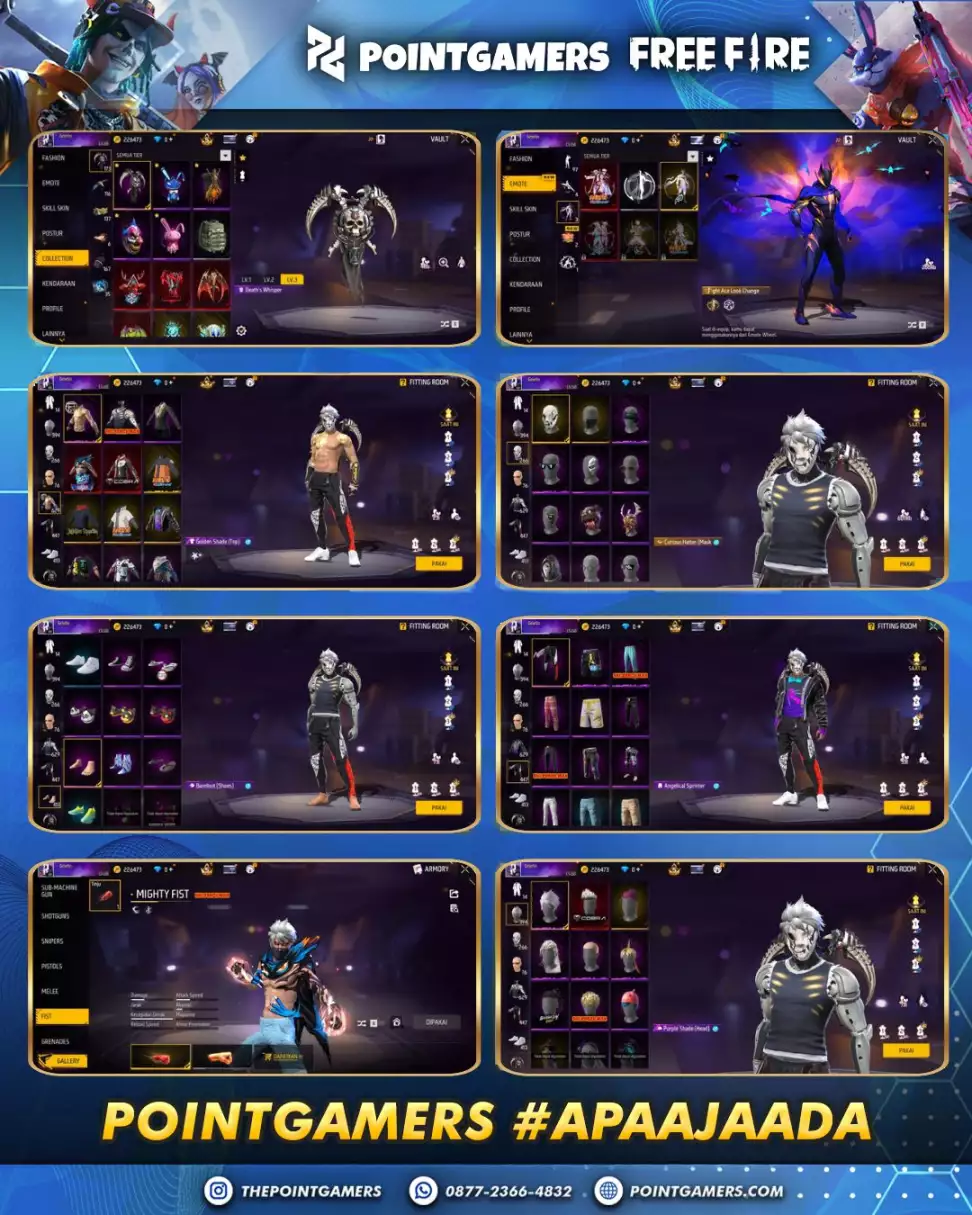 PROMO SG 2 RAPER, WINTER, MAMBA 2