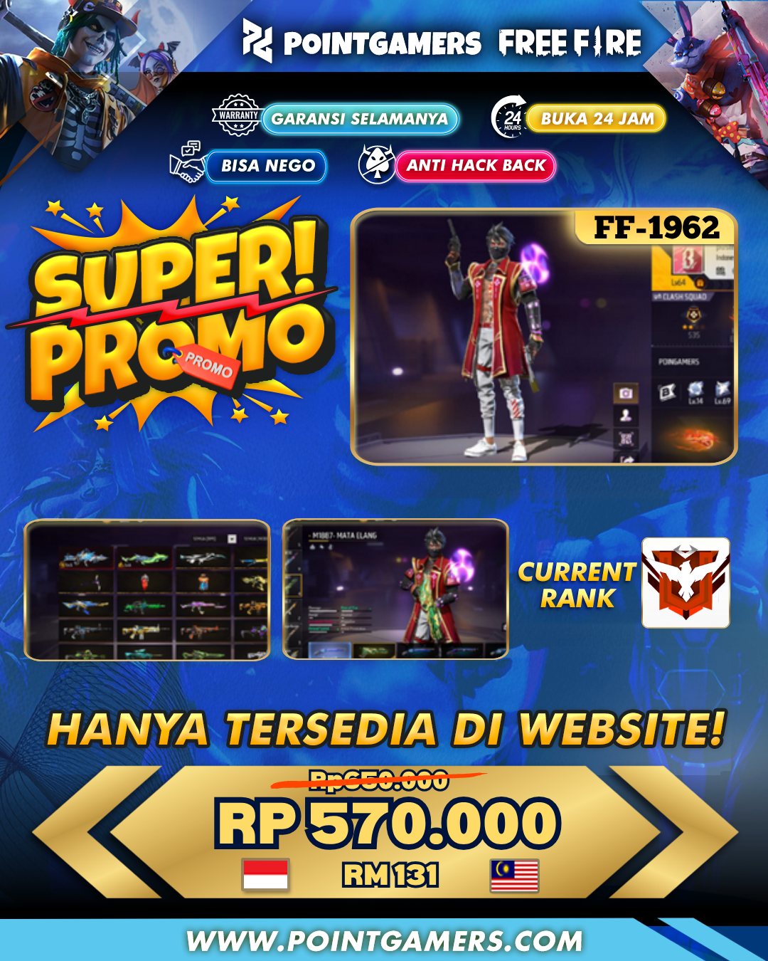 PROMO OTW 2 EVO MAX, SG² MATA ELANG 4RASA 1