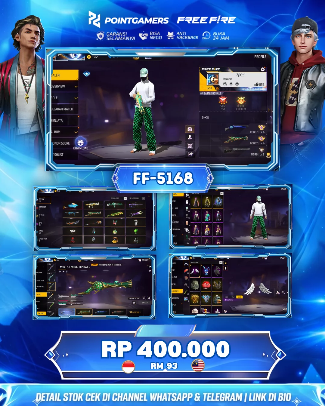 FF 5168 - EVO 1 MAX, SG 2 TEROMPET MAMBA