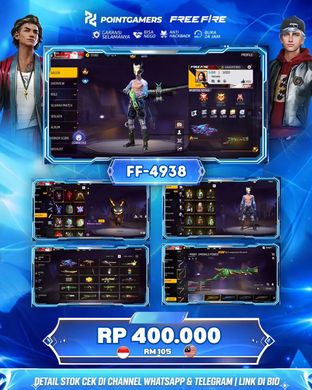 EVO 2 OTW MAX 1, SG 2 TEROMPET 1