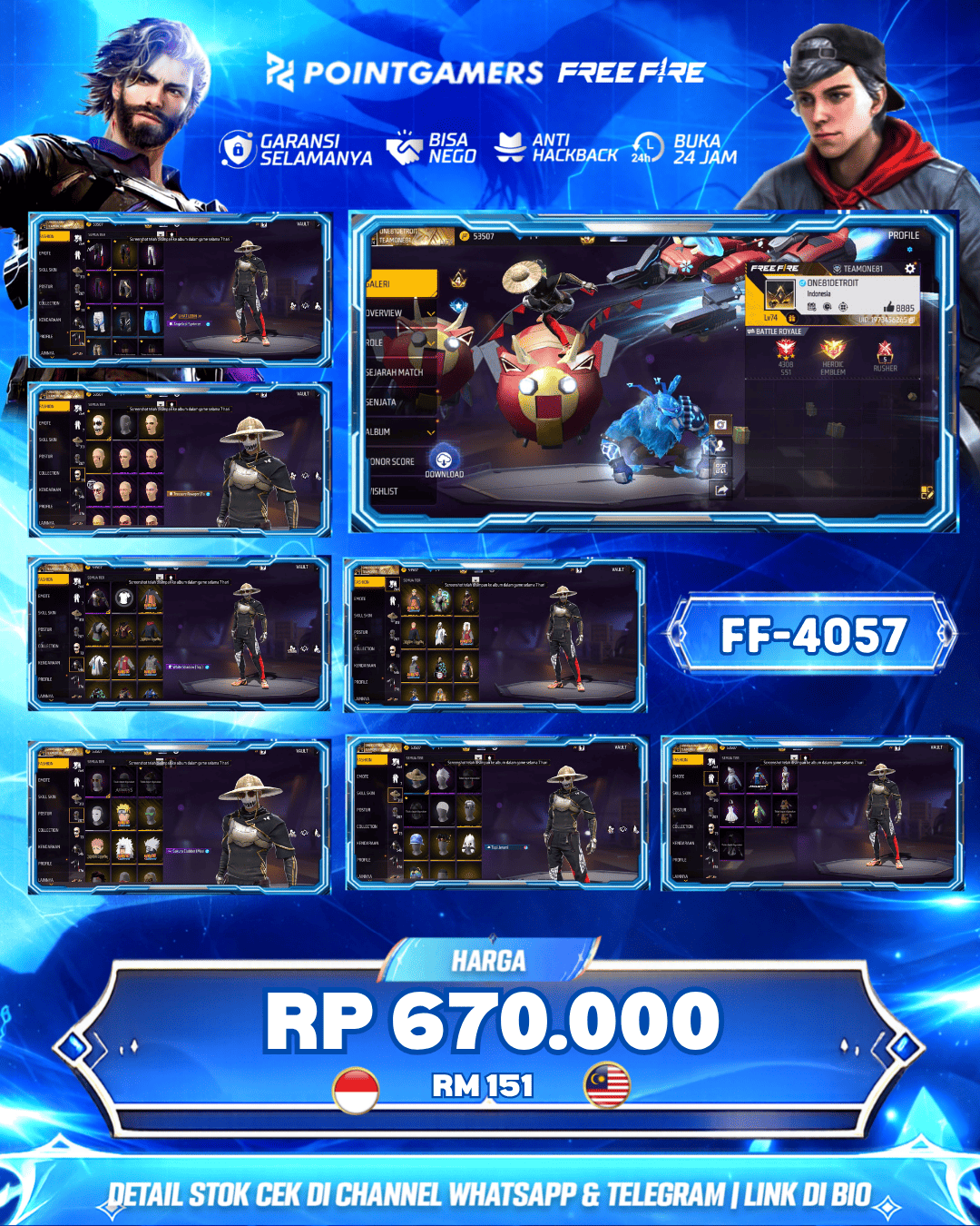 3 EVO MAX 1 TW 2, SG2 LUMUT 2RASA 1