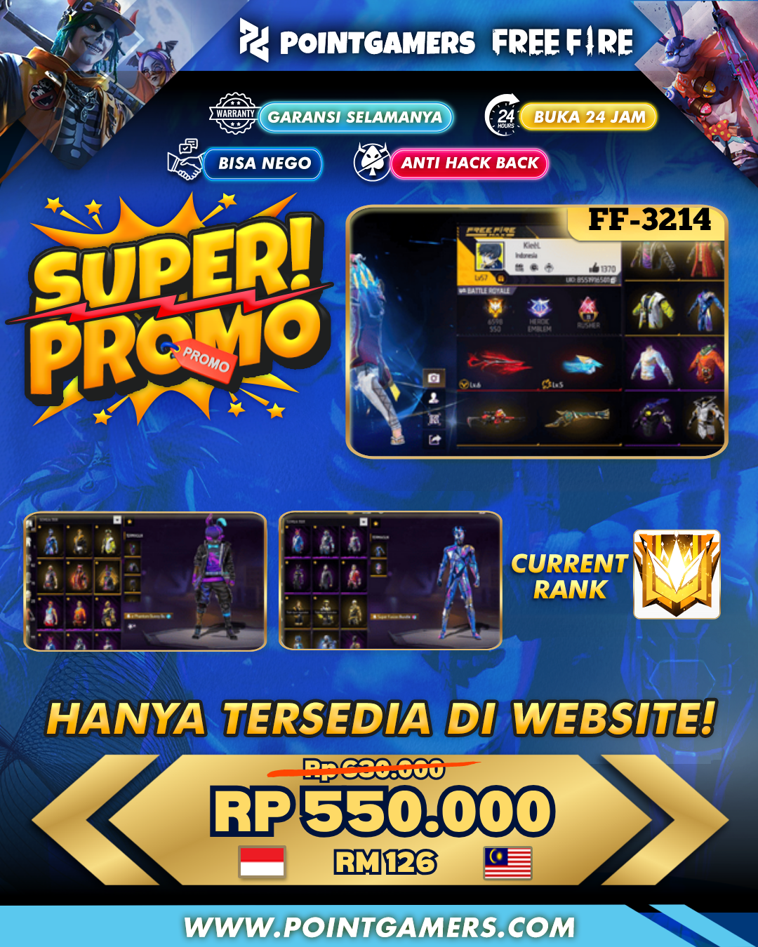 FF-3214 - PROMO OTW 2 EVO MAX, SG² TROMPET 3RASA