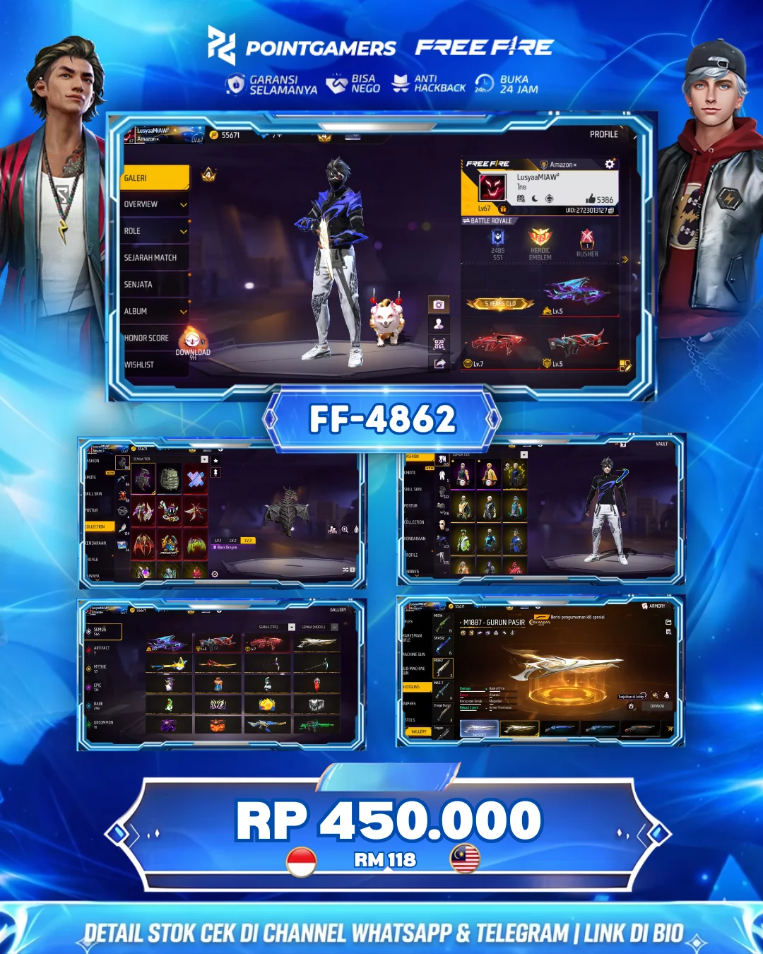 EVO 3 MAX 1, SG 2 GURUN 1