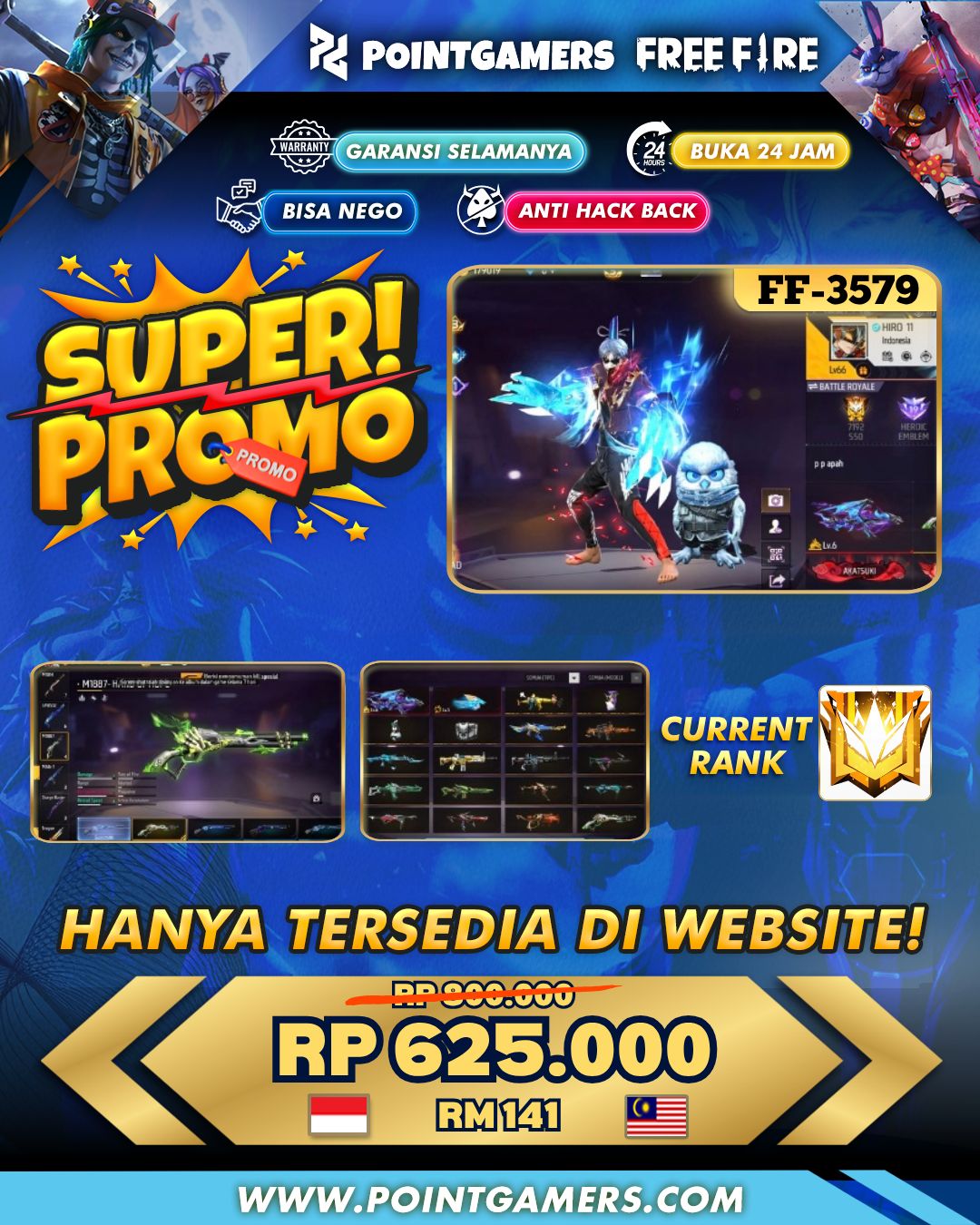 FF-3579 - PROMO EVO 2 MAX 1 TW 2, SG2 2RASA