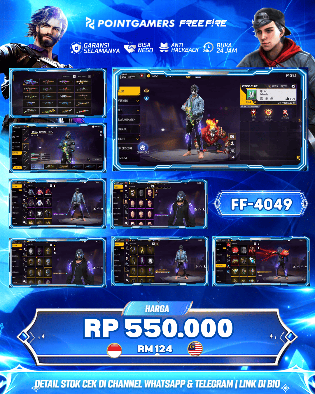 MAX 1, SG 2 : LUMUT,TROMPET 1