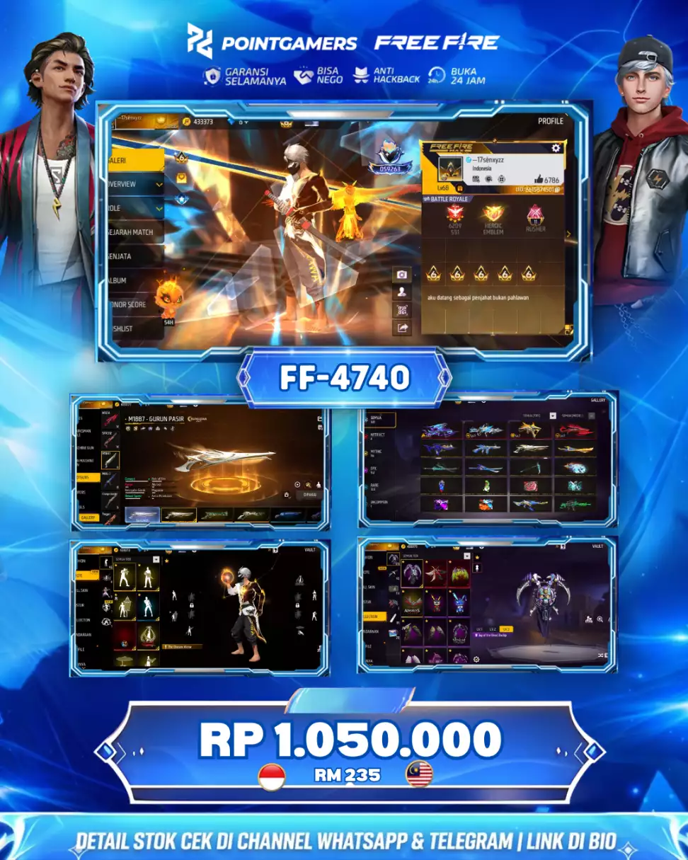 MAX : 3 TW 4, SG 2 :  GURUN LUMUT TEROMPET 1