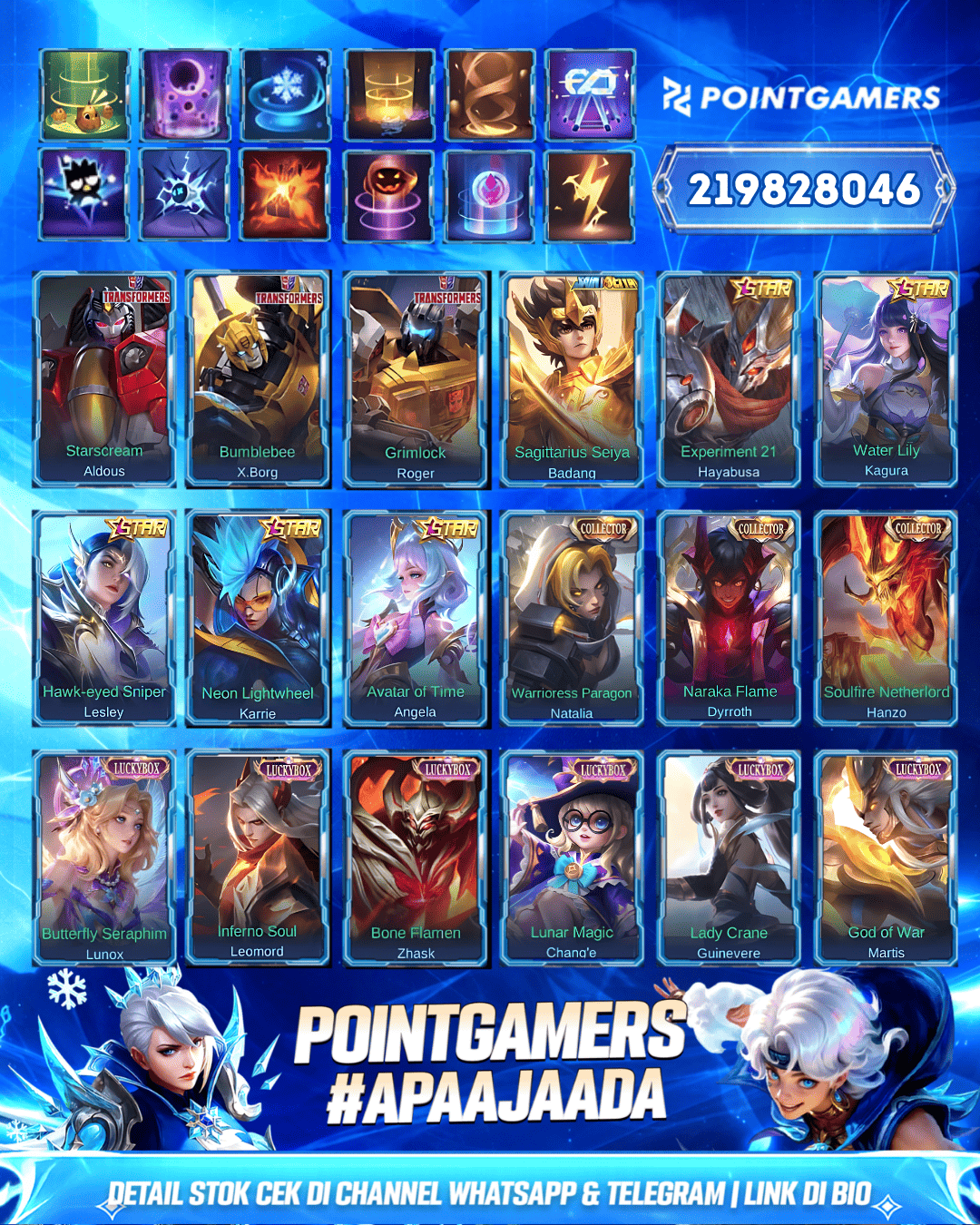 PROMO VALIR LEGEND, LESLEY LEGEND 3