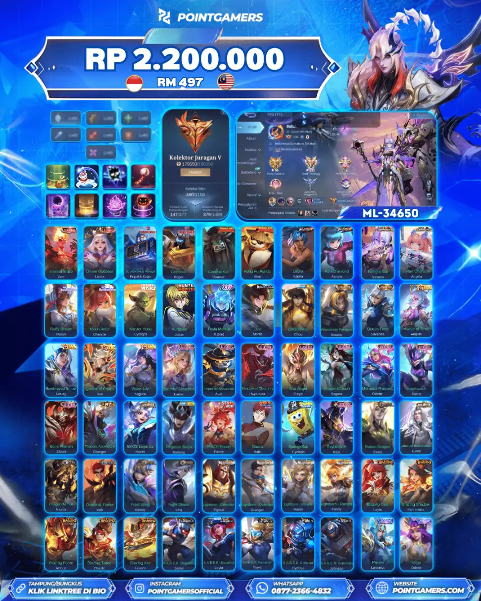 ML-34650 - VALIR LEGEND, LUNOX LEGEND