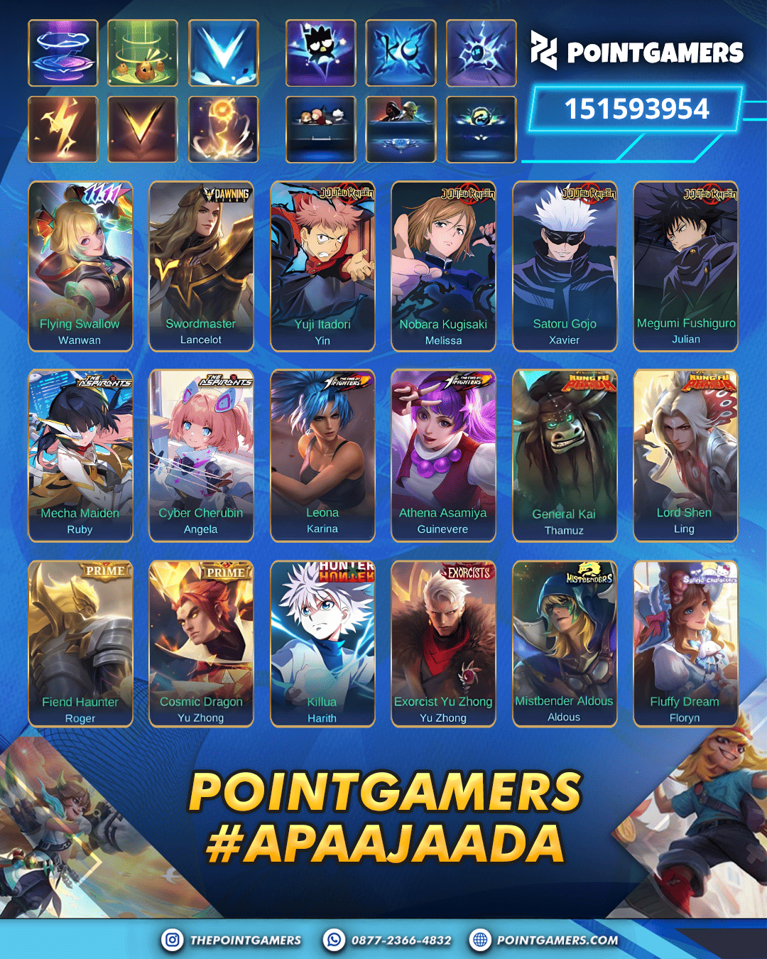 PROMO FRANCO LEGEND, ALUCARD LEGEND 2