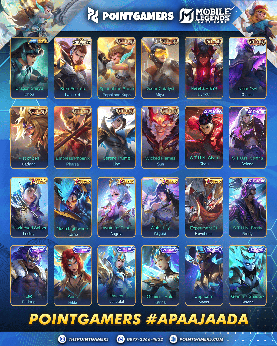 PROMO FRANCO LEGEND, ALUCARD LEGEND 3