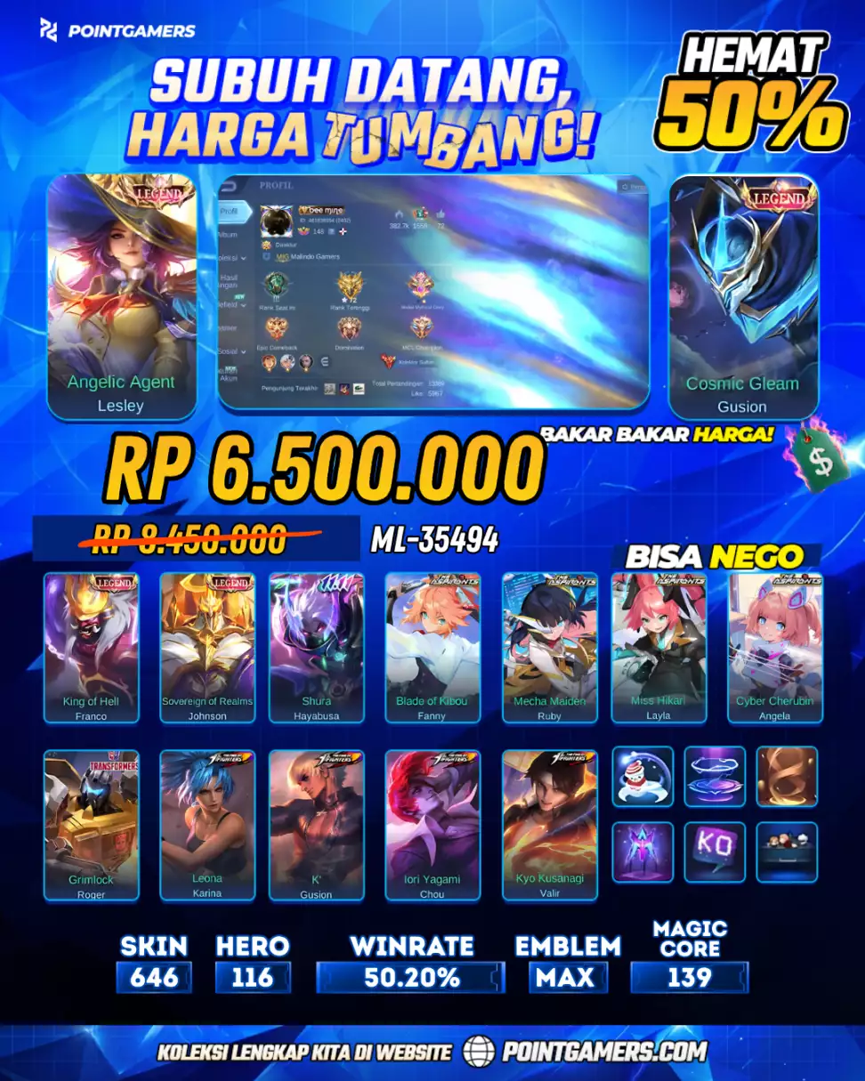 ML-35494 - LESLEY LEGEND, GUSION LEGEND
