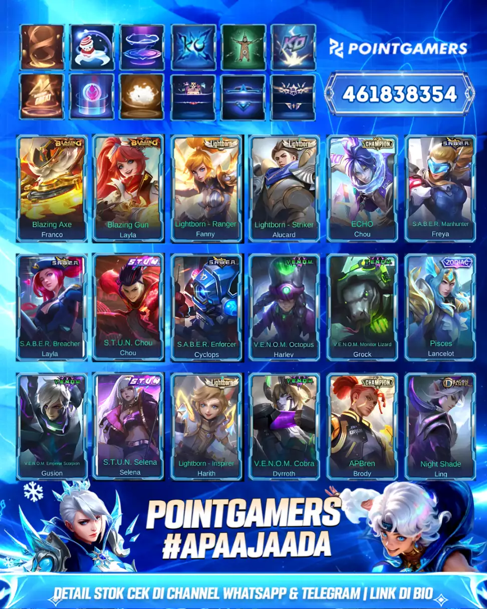 LESLEY LEGEND, GUSION LEGEND 3