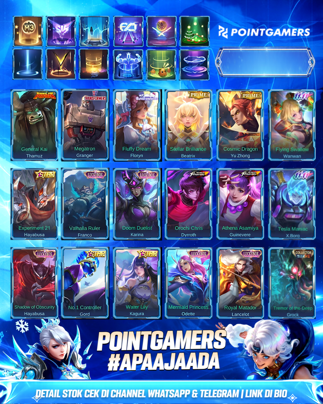 FRANCO LEGEND, ALUCARD LEGEND 2