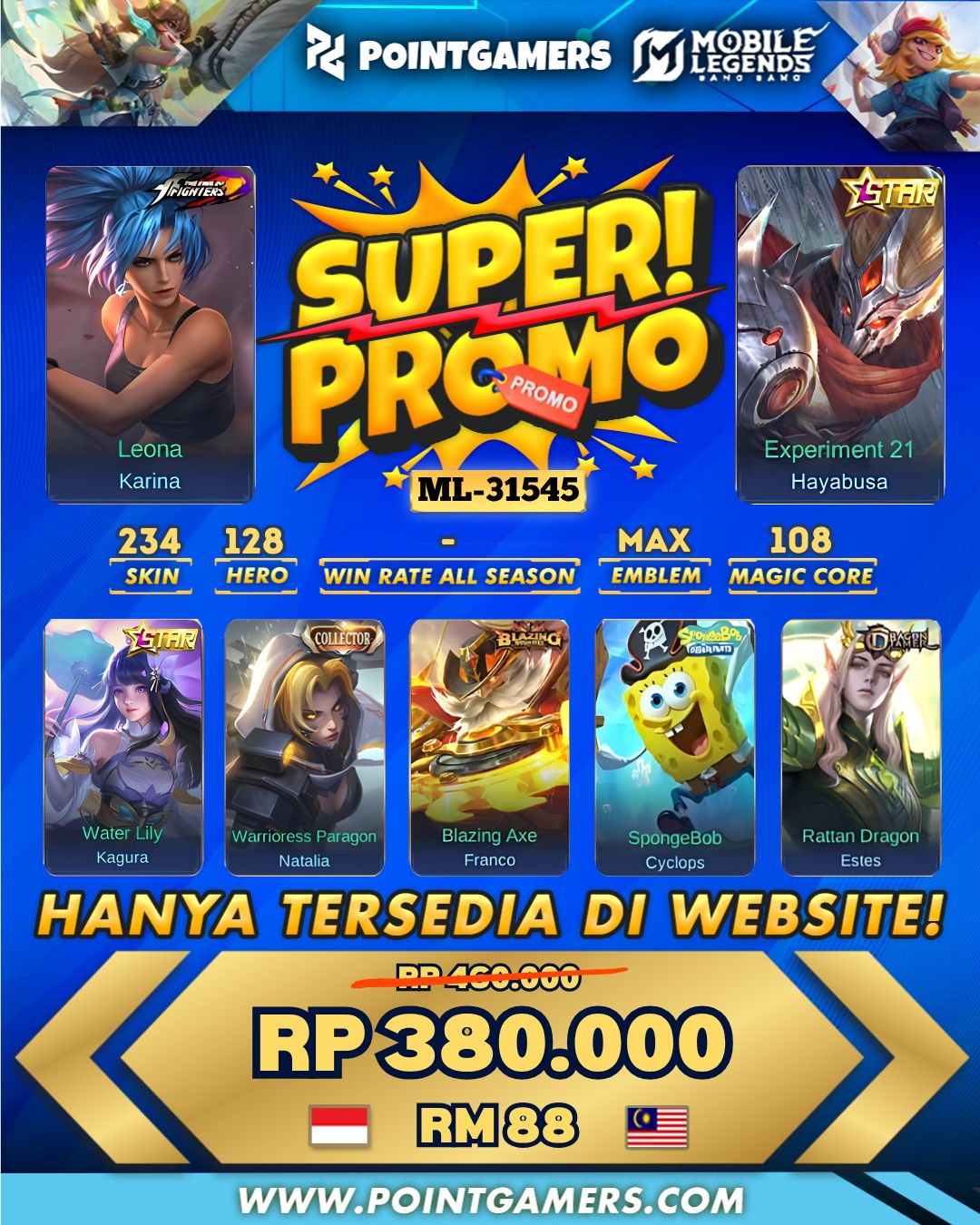 ML-31545 - PROMO CHOU LUCKYBOX, ALPHA LUCKYBOX