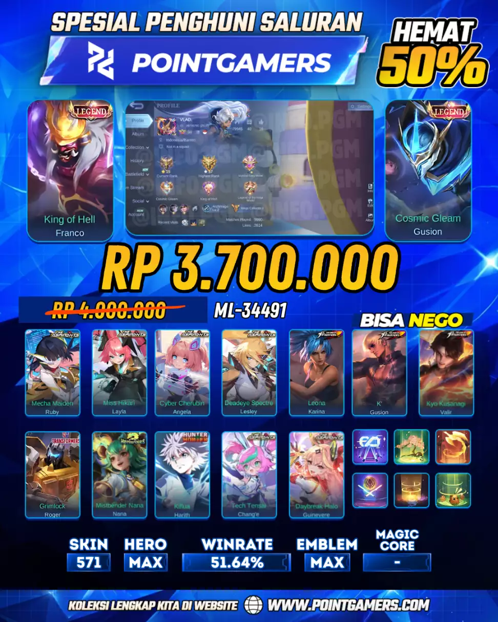 ML-34491 - FRANCO LEGEND, GUSION LEGEND