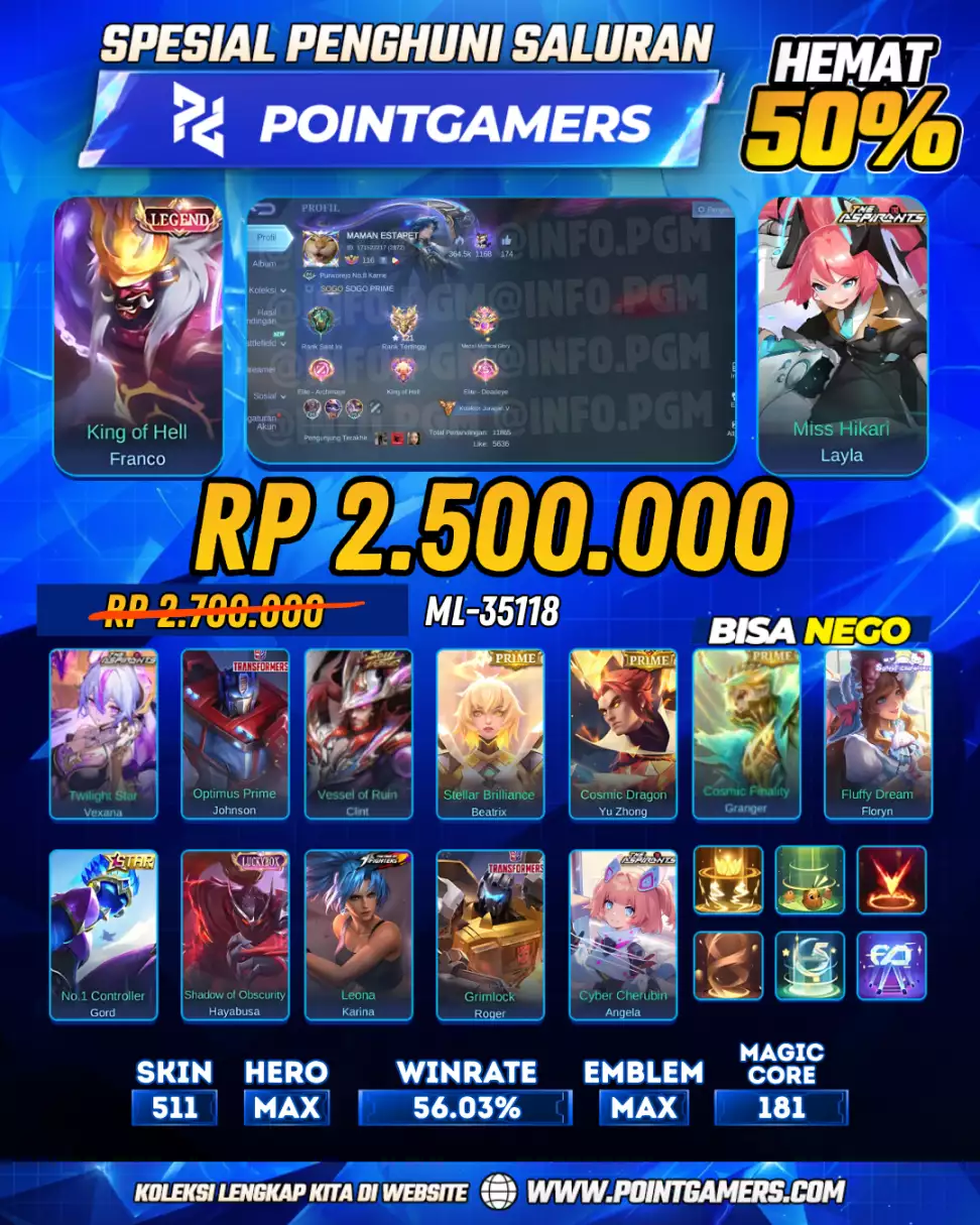 ML-35118 - FRANCO LEGEND, LAYLA ASPIRANTS