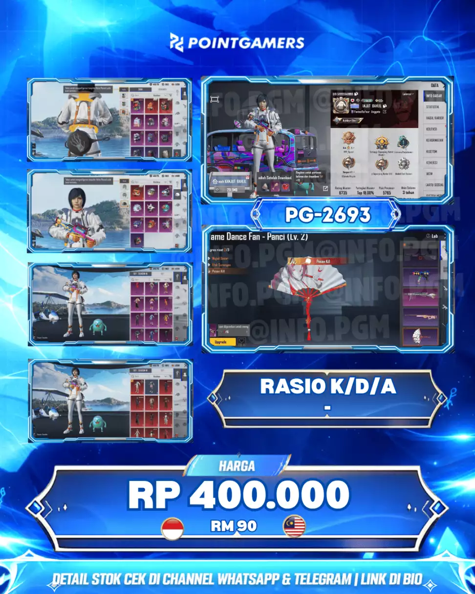 PG-2693 - MP5 (LV 3) RETRO PIXEL, (LV1) CRIMSON PETAL, FIELD COMENDER