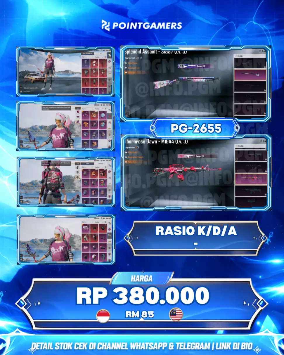 PG-2656 - SHOUTGUN SPLENDID ASSAULT LV MAX, M16A4 THORNROSE DAWN LV MAX