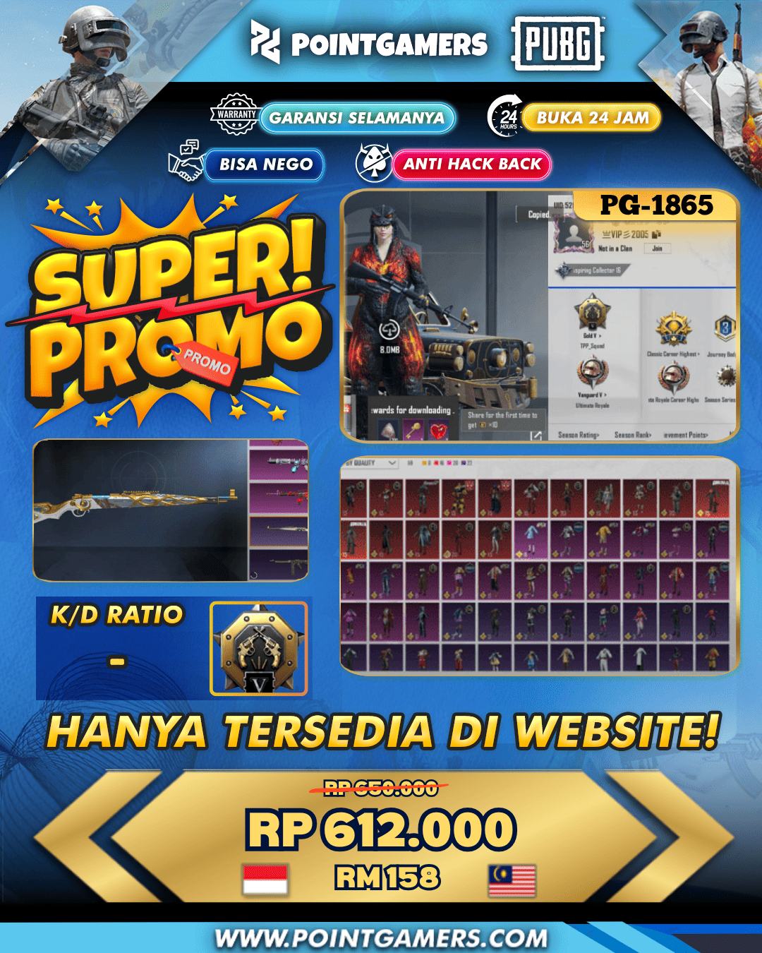 PG-1865 - PROMO SCAR L CHOW BLASTER LV 3, BURNING GODZILLA LV 3