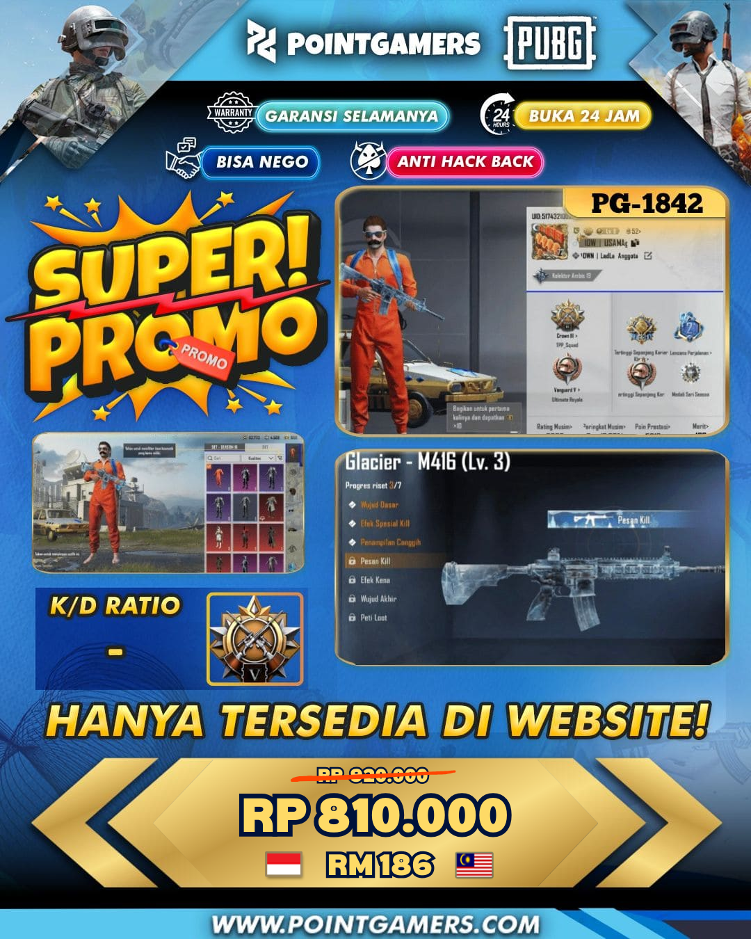 PG-1842 - PROMO GLACIER LV 3, KAR KITTY KADANCE LV 3
