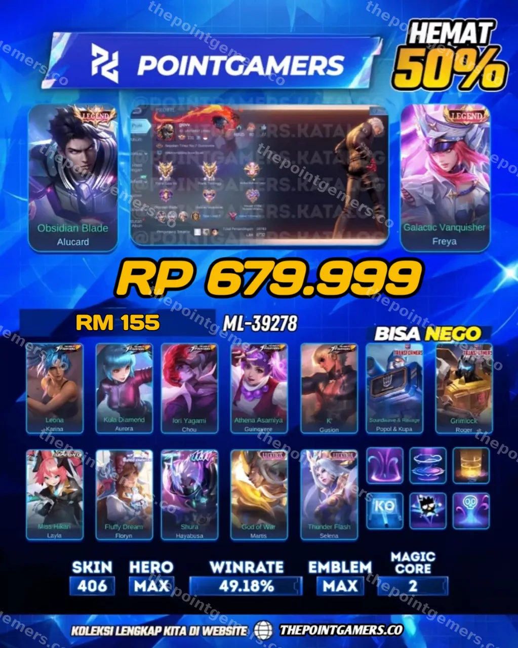 ALUCARD LEGEND X FREYA LEGEND 1