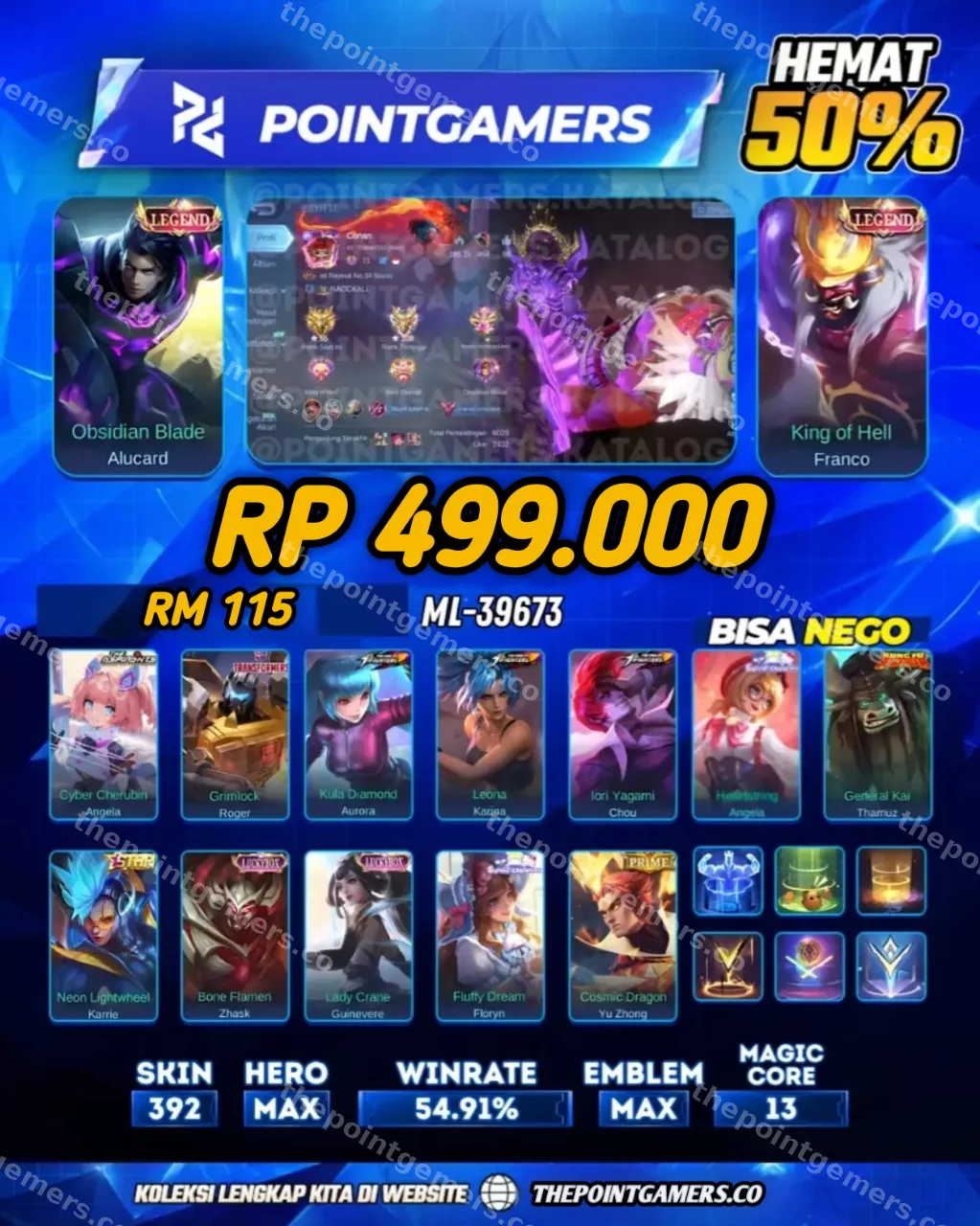ALUCARD LEGEND X FRANCO LEGEND 1