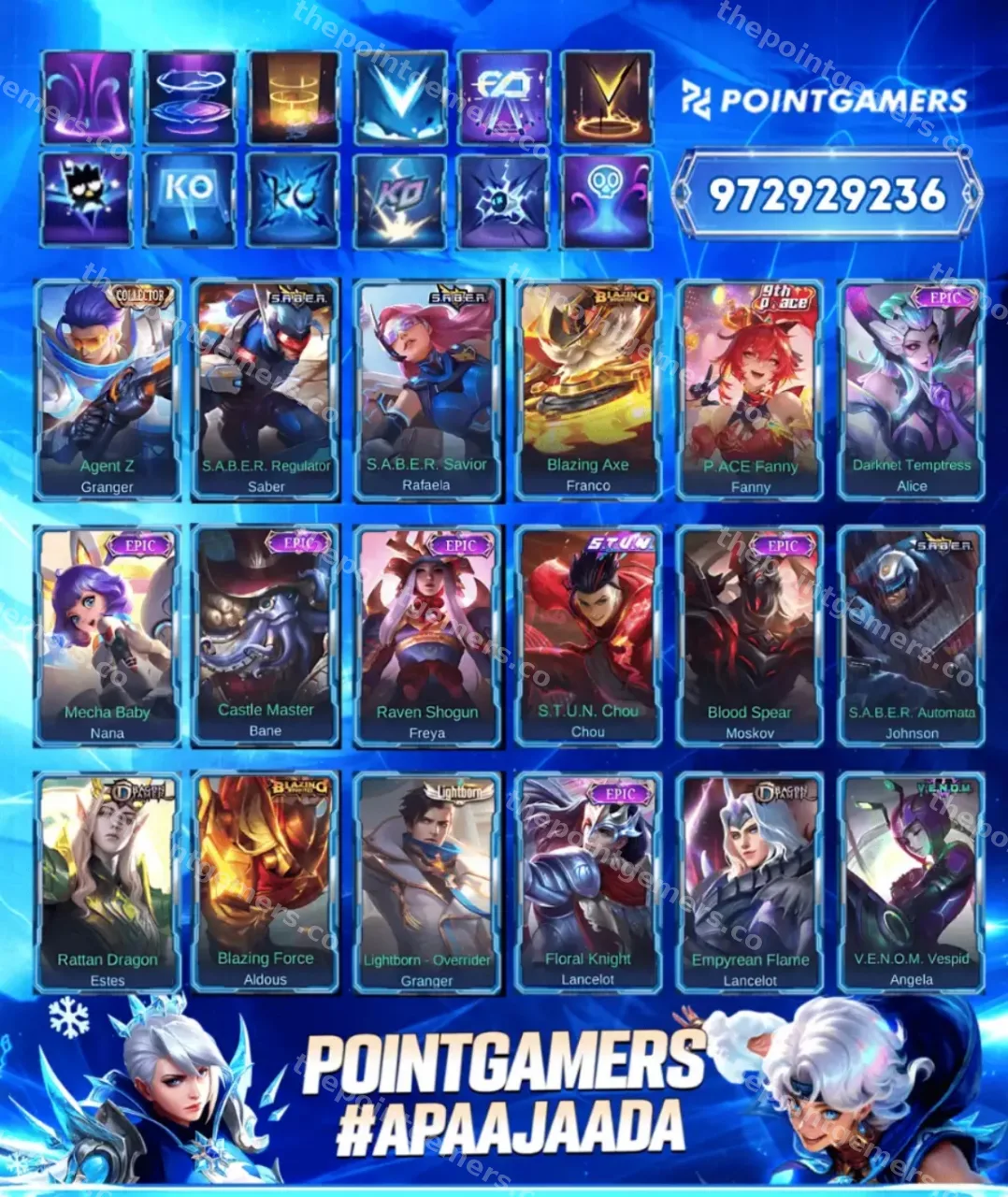 ALUCARD LEGEND X FREYA LEGEND 2