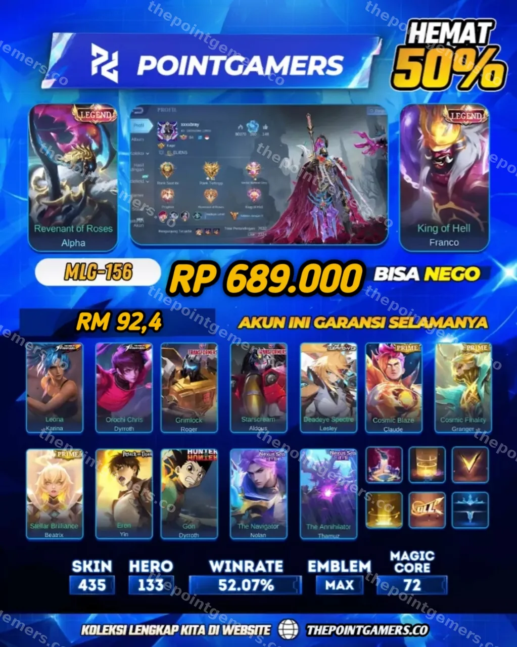 ALPHA LEGEND X FRANCO LEGEND 1